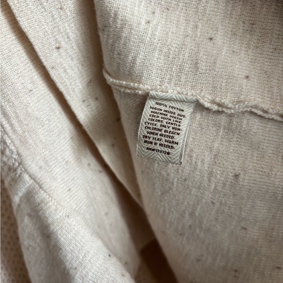 Perfect Spring/Summer/Fall Layering Cream Open-Front Sweater - Picture 5 of 6